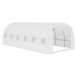 Aga Zahradný fóliovník 6x3x2 m Priehľadný