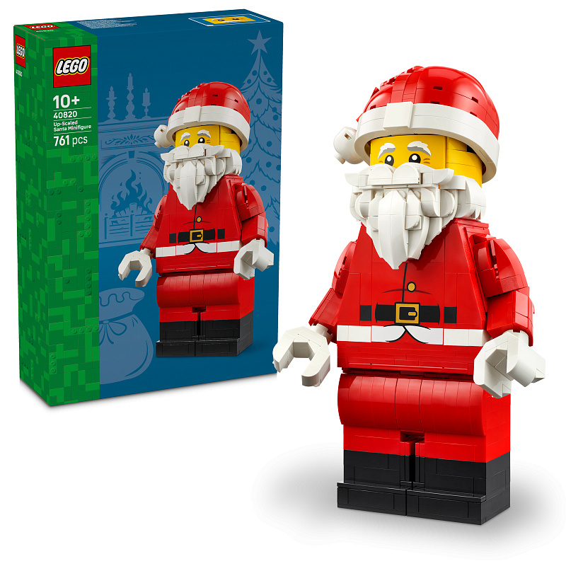 LEGO® Iconic 40820 Zväčšená minifigúrka Santu