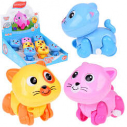 Natiahovací farebný Mačiatko Neplecha hýbe chvostíkom hračka ZA1190 univerzálny