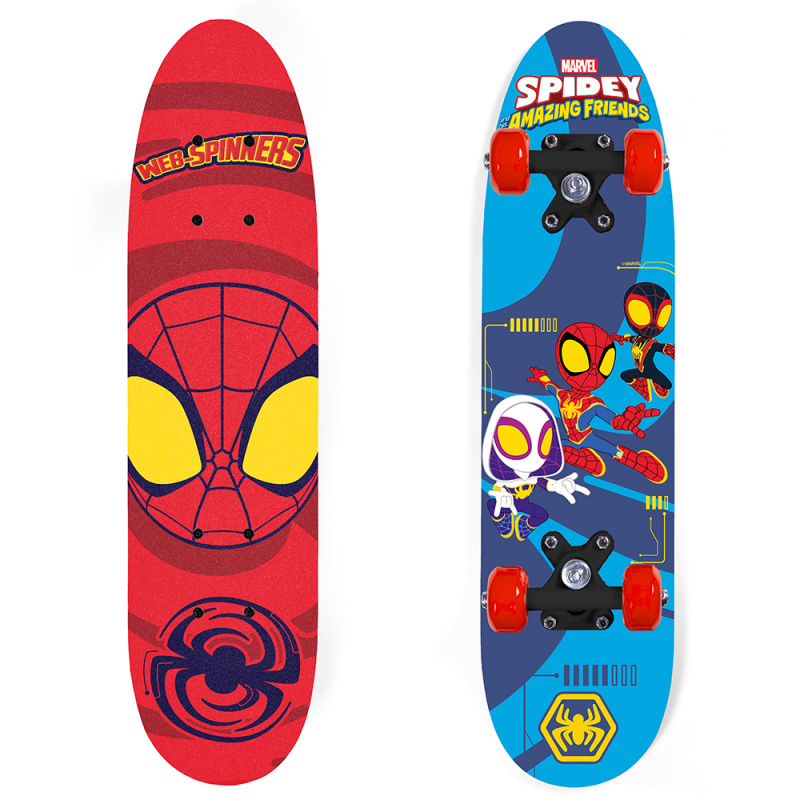 DŘEVĚNÝ SKATEBOARD SPIDEY