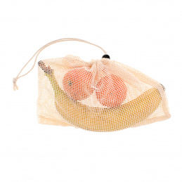 Aga Opakovane použiteľný ekologický sieťovaný sáčok na zeleninu ovocie sušené huby 25x17cm