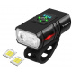Sada LED osvetlenia na bicykel, 4T6, AKU 2 ks Trizand 18668