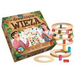 Drevená vežová arkádová hra Multigra GR0528