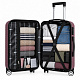 Aga Travel Súprava cestovných kufrov MR4651 Tmavo červená