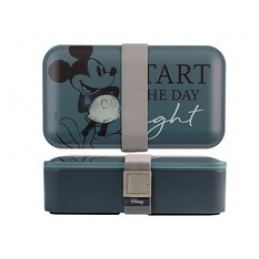 Bento box / Obedová krabička s príborom 12m+ LULABI Mickey Blogger