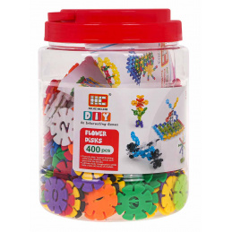 MEGA Sada Stavebnicových Kockiek 400ks.