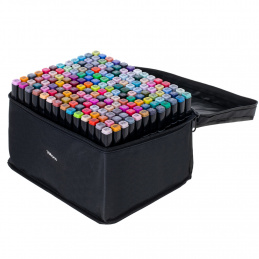 Aga Obojstranné alkoholové fixky v puzdre 168 kusov