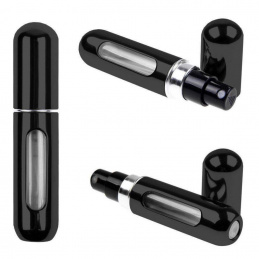 Aga Cestovný rozprašovač parfému 5 ml Čierny