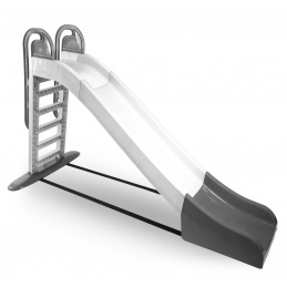 Doloni Šmýkačka s držadlom 243 cm Bielo-šedá