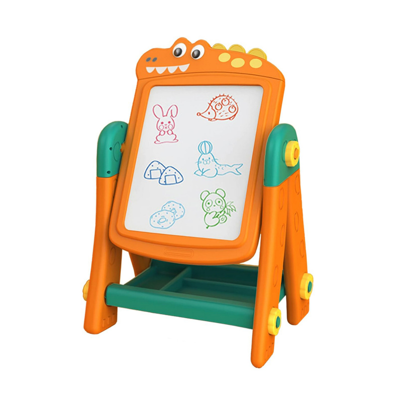 Aga4Kids Detská tabuľa na fixky 2v1 Zelená