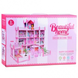 Vila pre bábiky s vybavením 222 dielov ZA4456