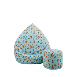 Aga Detský sedací vak + podnožka 3422