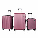 Aga Travel Súprava cestovných kufrov MR4652 Vínová