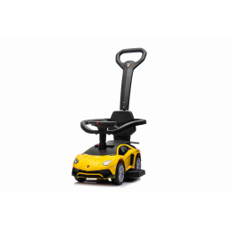 Kočík Lamborghini Aventador SV žltý