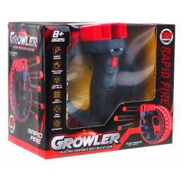 Pistole Growler pre deti 8+ Moderný dizajn + 28 prísaviek Šípy z EVA peny