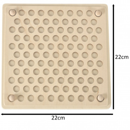 Aga Vzdelávacia Montessori guľôčková Mozajka 77ks Aga Vzdelávacia Montessori guľôčková Mozajka 77ks