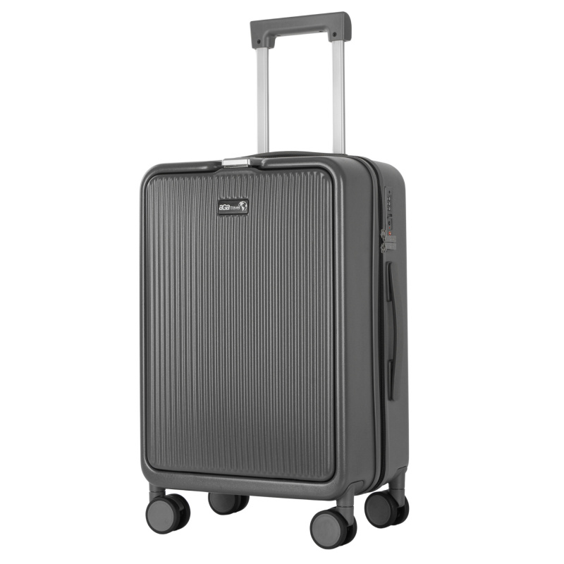 Aga Travel Cestovný kufor MR4671 Tmavošedý
