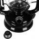 Petrolejová lampa 24 cm Čierna