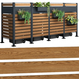 Veko koša - 6 panelov