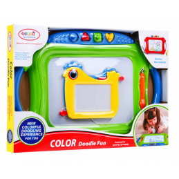 Sada 2 detských zinkových pier 3+ stierateľné kresby + gumy + 4 pečiatky