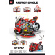 Sada Malého Mechanika Dielňa Motocykel