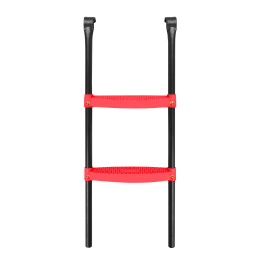 Aga Rebrík k trampolíne 305 - 430 cm Čierny/Červený