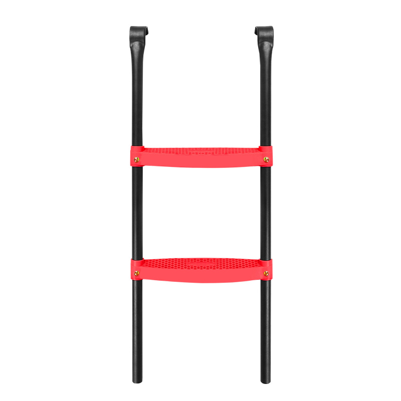 Aga Rebrík k trampolíne 305 - 430 cm Čierny/Červený