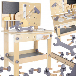 Aga Drevená detská dielňa s náradím