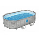 BESTWAY Power Steel Swim Vista bazén s oknom 427x250x100 14x8FT 7v1