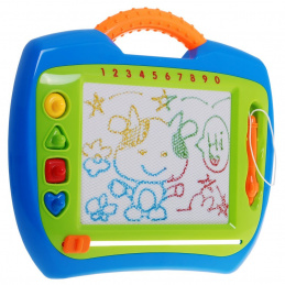 Happy Kids' Puzzle 3+ Kreatívna hračka + stylus + 4 pečiatky + kresby v 4 farbách