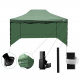 Aga Nožnicový stánok PARTY 3x4,5m Zelený