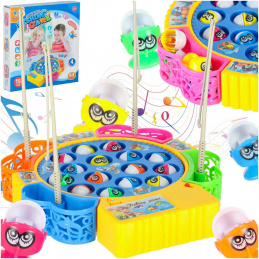 Aga Detská hra Lov rybiek 15 rybiek + 4 prúty