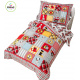 KidKraft Mikrovláknové obliečky FIRE TRUCK 100x150, 60x75 cm