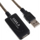 USB 2.0 aktívny predlžovací kábel - 5 m ISO