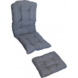LEX Poťahy na ratanové kreslo CONSUL RATTAN Dark Grey