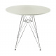 Aga Jedálenský okrúhly stôl 80 cm Biely