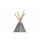 Aga4Kids Detské Teepee ZigZag Biely