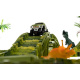 Dinosauřia autodráha 240 dielikov Kruzzel 17248