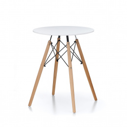 Aga Jedálenský stôl 60 cm Biely