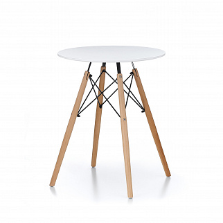 Aga Jedálenský stôl 60 cm Biely