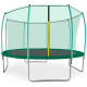 Aga SPORT FIT Trampolína 366 cm Dark Green + vnútorná ochranná sieť