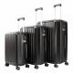 Aga Travel Sada cestovných kufrov MR4668 Čierna