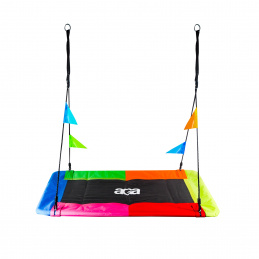 Aga Závesný hojdačkový obdĺžnik 150x79 cm Farebný Aga Závesný hojdačkový obdĺžnik 150x79 cm Farebný