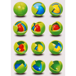 3D priestorové puzzle pre deti 4+ Logická hra