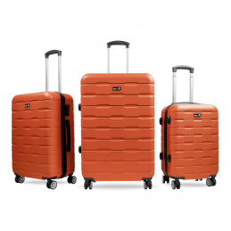 Aga Travel Sada cestovných kufrov MR4658 Oranžová