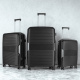 Aga Travel Sada cestovných kufrov MR4682 Čierna