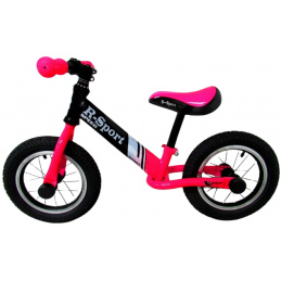 Odrážadlo R8 RUŽOVÉ Nafukovacie kolesá, ložiskované riadidlá