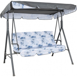 Aga Záhradná hojdačka Majka Flower Modrá