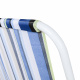 Linder Exclusiv Kreslo PO2600SO Ocean s pruhmi