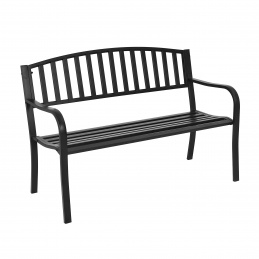 Aga Kovová záhradná lavica MR2006 127x60x87 cm